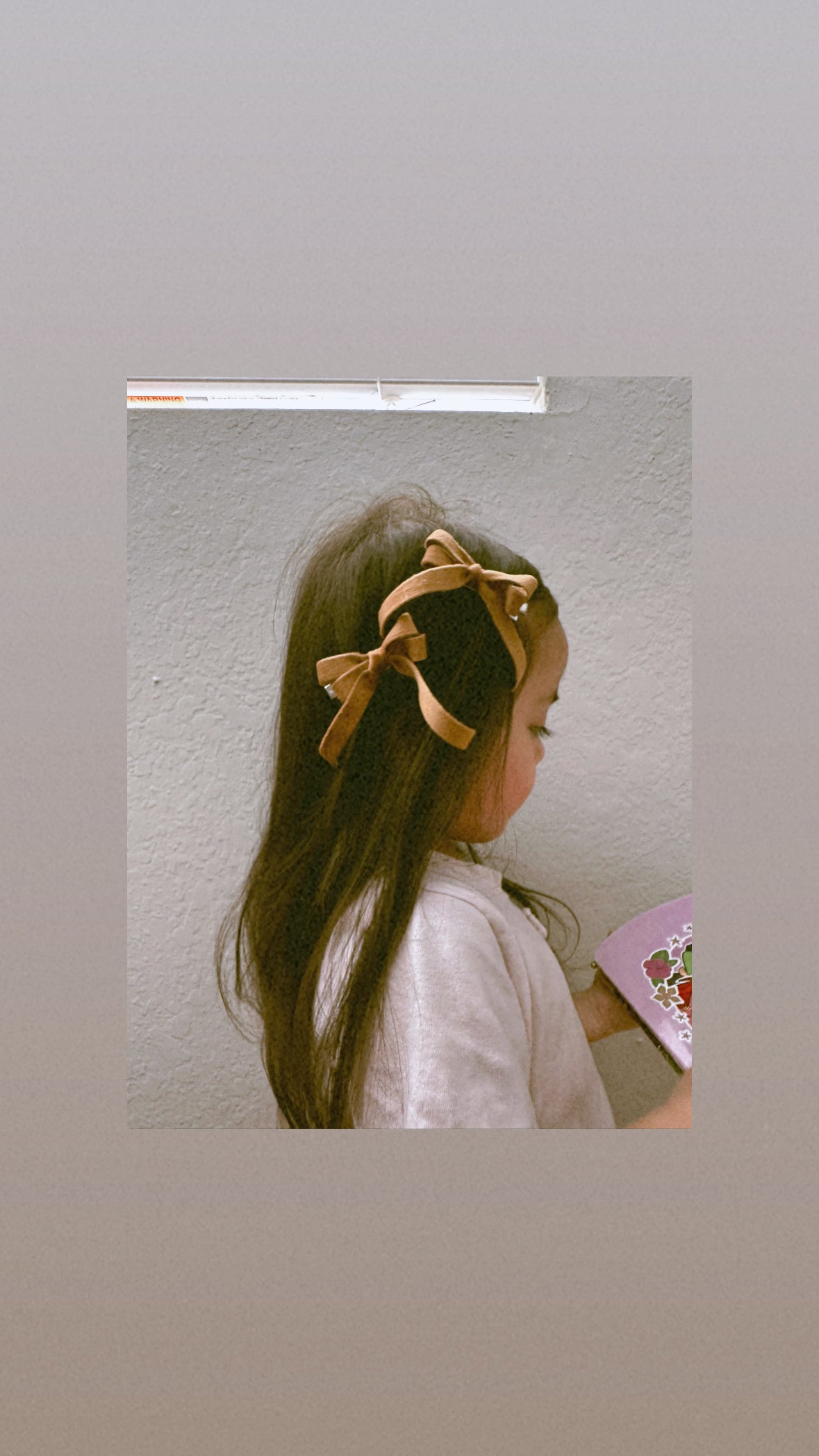 Velvet Ribbon Hairclip