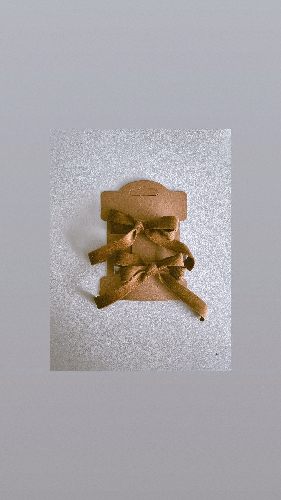 Velvet Ribbon Hairclip